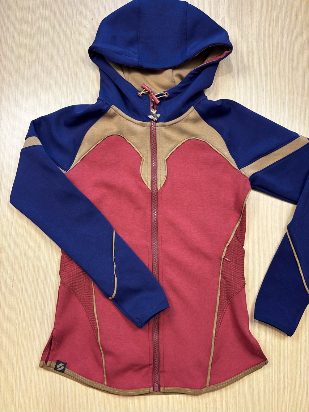 SuperX RARE Wonder Woman Performance Hoodie Jacket DC Licensed Athletic Zip Sz S